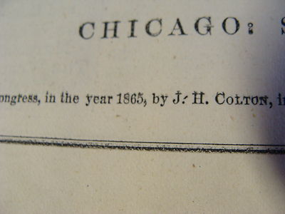 1865 J.H. Colton's American School Quarto Geography W/ 100+ STEEL PLATE MAPS