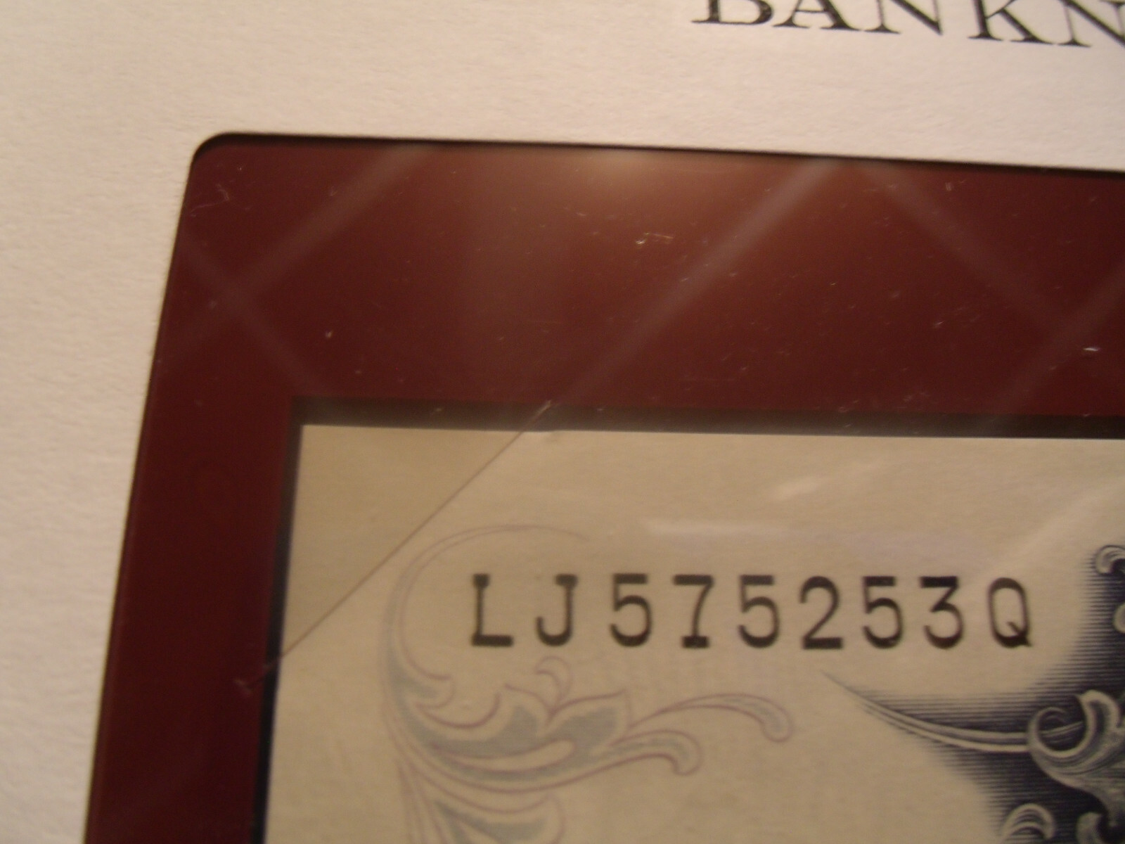 Banknotes of All Nations Japan 500 Yen 1969 P 95b AUNC Prefix LJ*