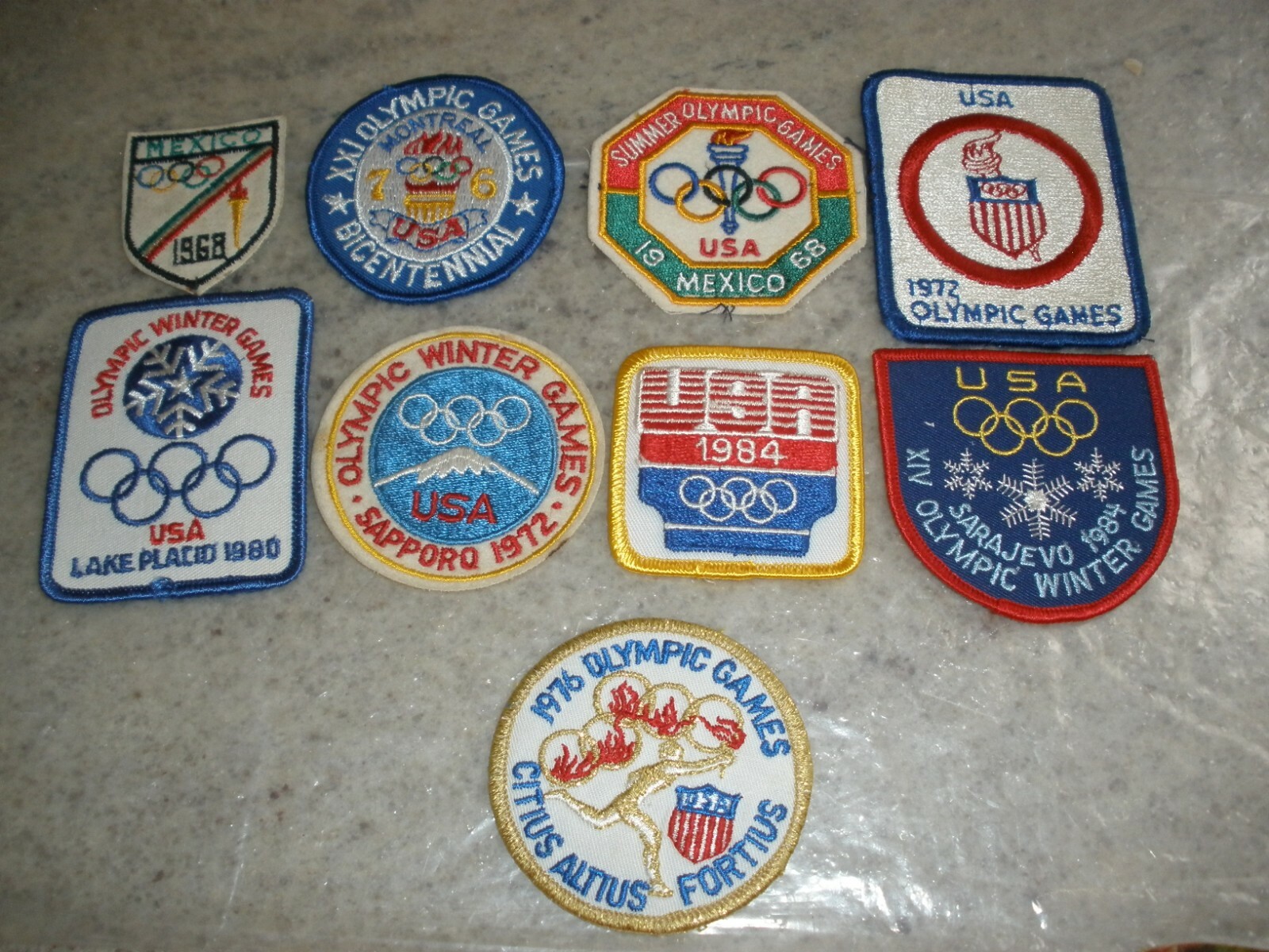 オールド オリムピック Early Bird Olympic パッチ Vintage Olympic Patches (YOU CHOOSE) 1968-1984 | eBay