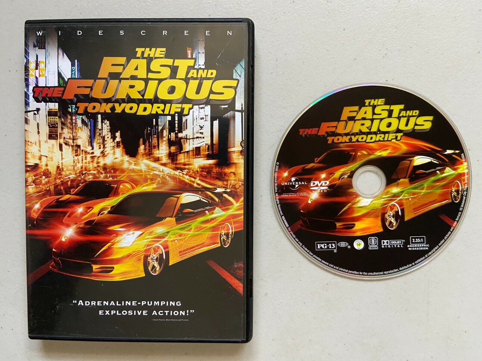 The Fast and the Furious: Tokyo Drift (Widescreen Edition) DVD - Like New The Fast and the Furious: Tokyo Drift (Widescreen Edition) DVD - Like New