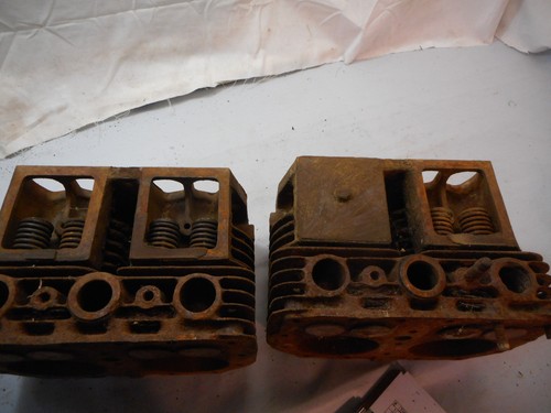 Pr of Wisconsin VF4 Cylinder Block Jugs, 3.25