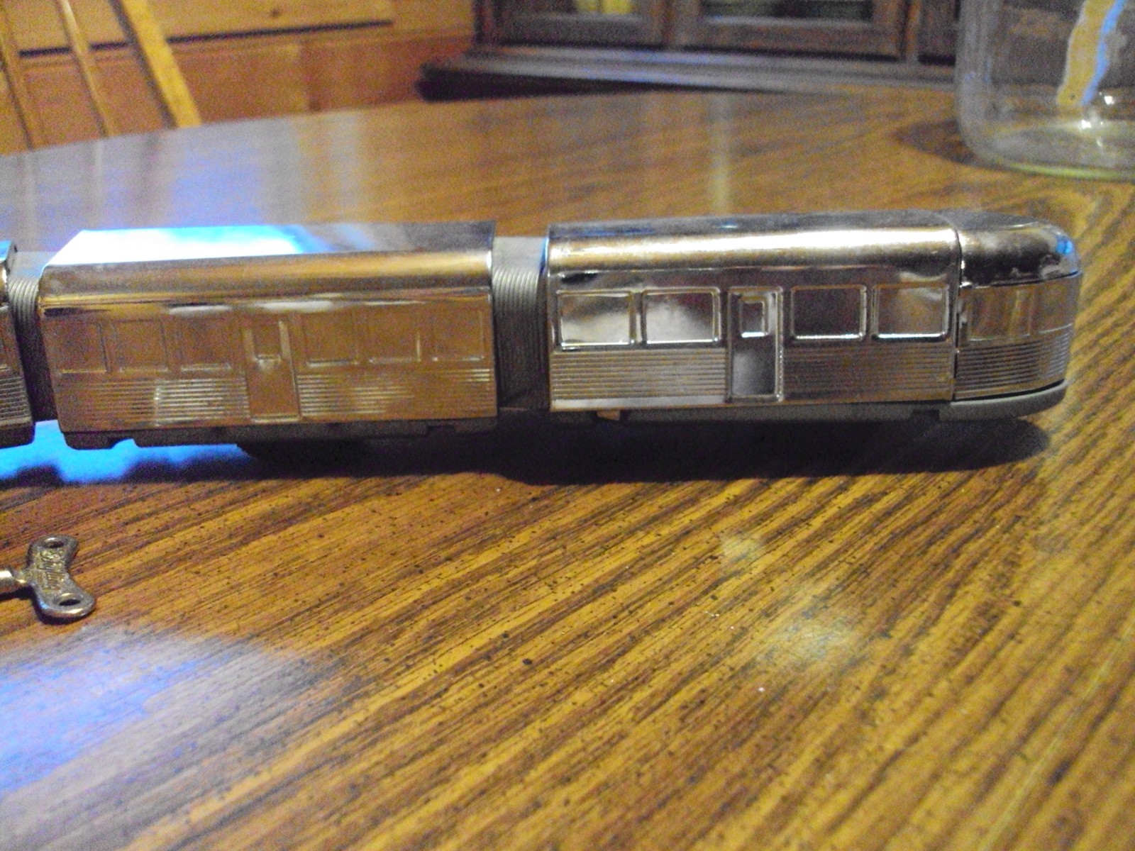 Schylling Flying Yankee Streamline Classic 3 Car Tin Train Wind-Up Toy