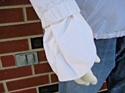 Vtg Frogskin Inc. Frogwear Arizona Sun Protection Jacket size M USA MADE White