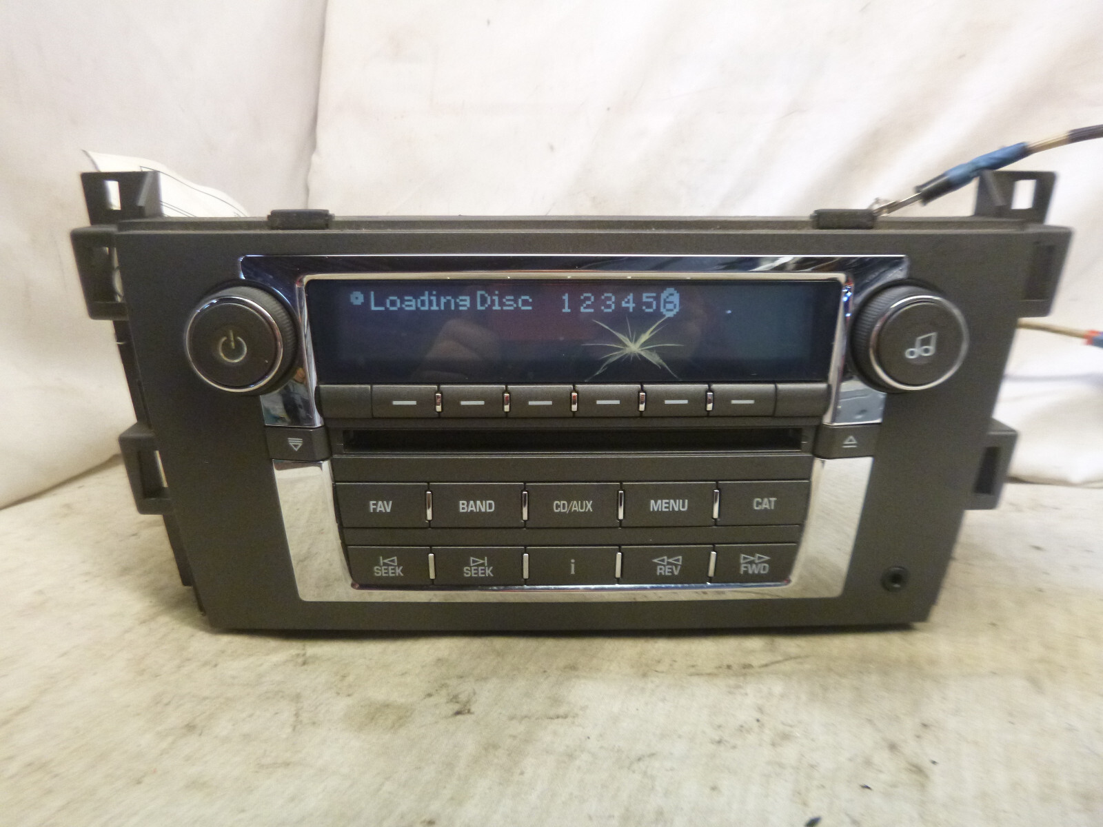 CD ※とく 08 09 Cadillac DTS Radio 6 Cd Changer Mp3 Player 25849389