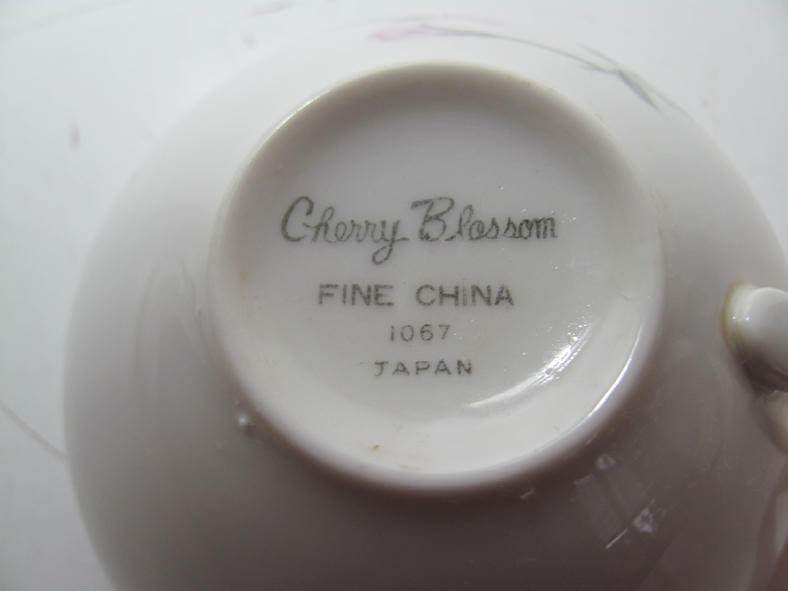 FINE CHINA JAPAN CHERRY BLOSSOM CUP & SAUCER