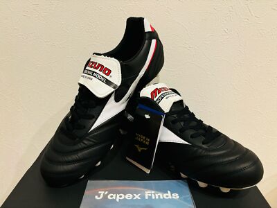 MIZUNO Morelia II Japan Soccer Cleats P1GA200001 Black White