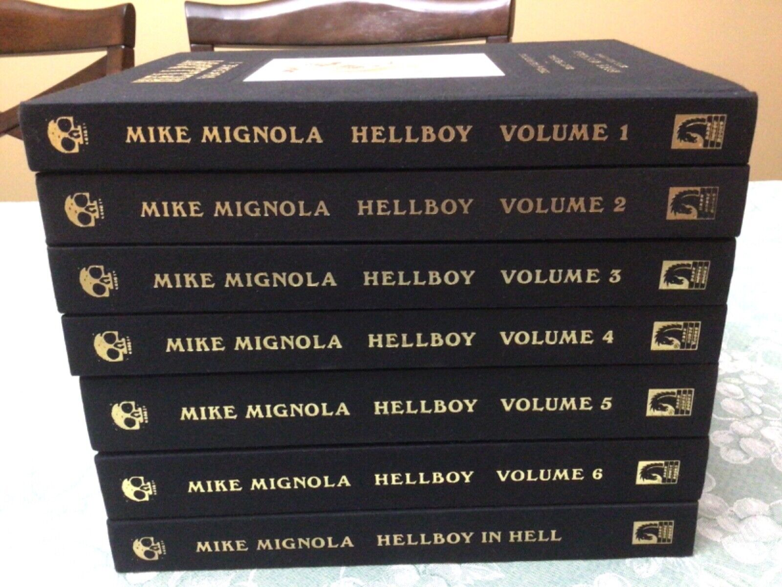Hellboy First Library Edition Vol.1-6, Hellboy in Hell,Hardcover Darhorse Books Hellboy First Library Edition Vol.1-6, Hellboy in Hell,Hardcover Darhorse Books