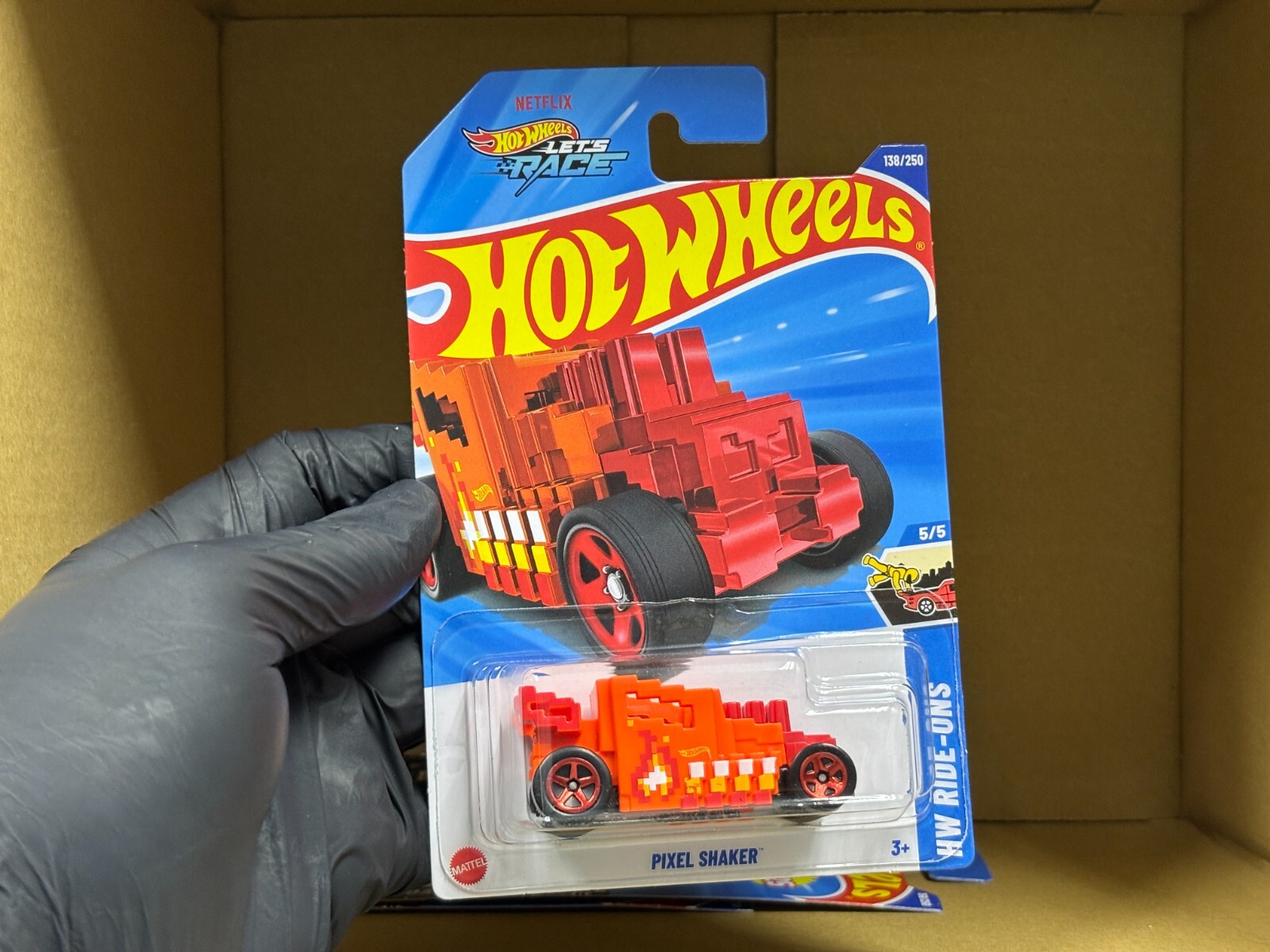 Hot Wheels 2025 Case F Mainline - PIXEL SHAKER - Int. Card