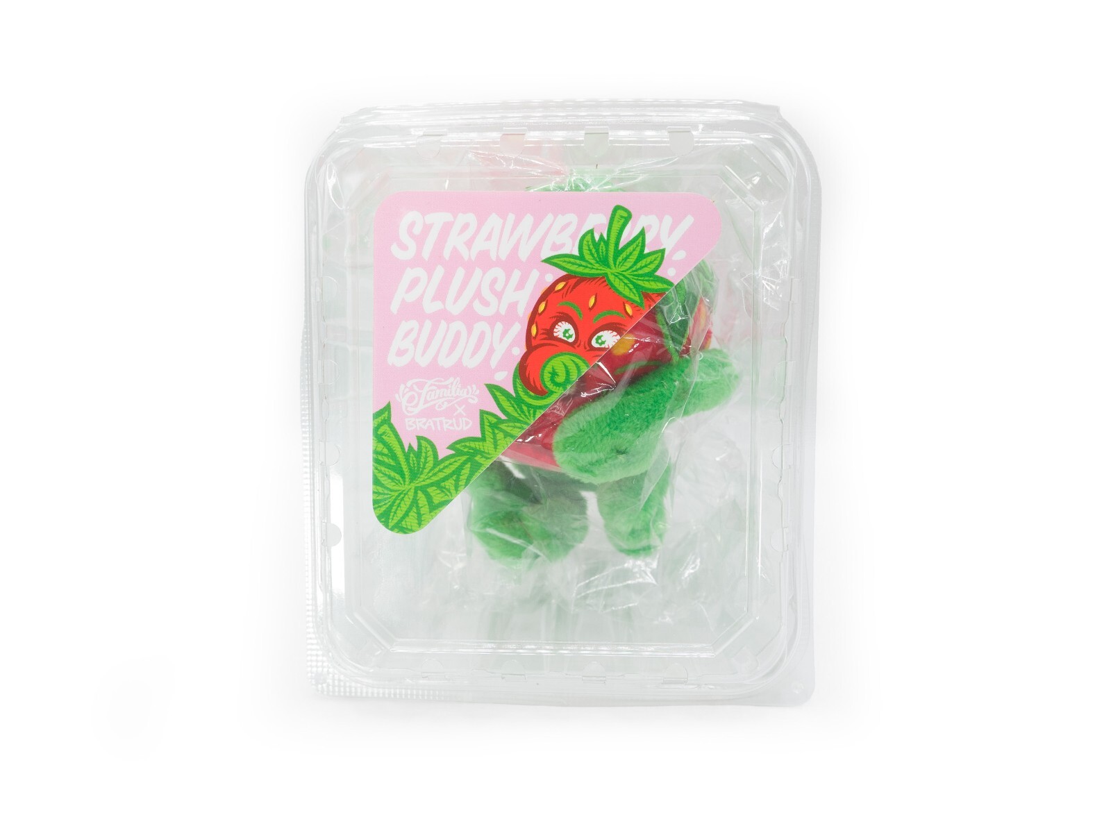 Strawberry Cough Plush Buddy Plushie Toy Familia Skate Shop 