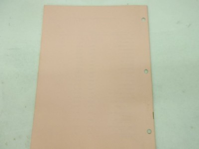 Simplicity September 15 1969 Parts Master Price List