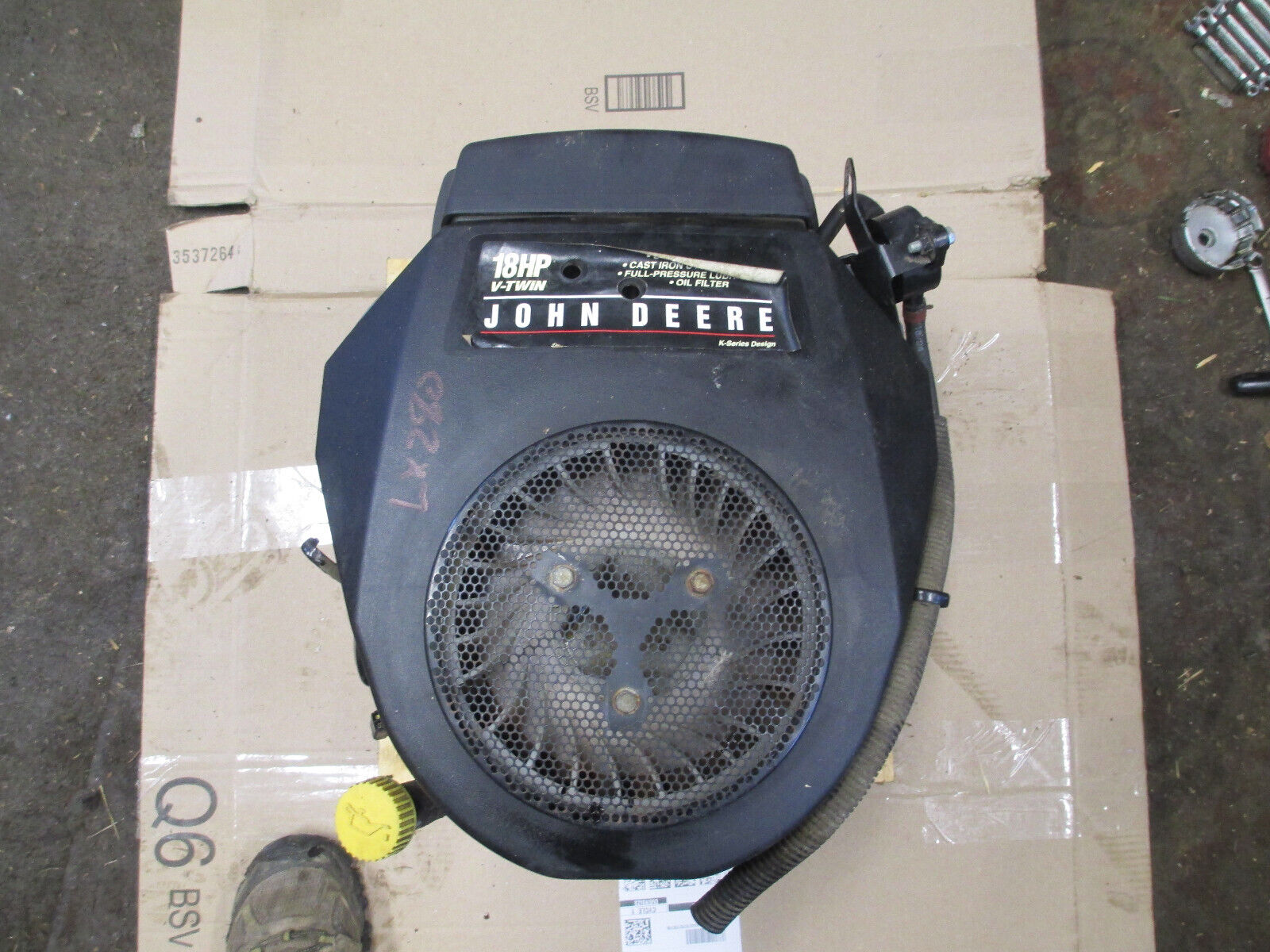 John Deere LX280 Kawasaki 18HP FH580V Engine AM133230 John Deere LX280 Kawasaki 18HP FH580V Engine AM133230