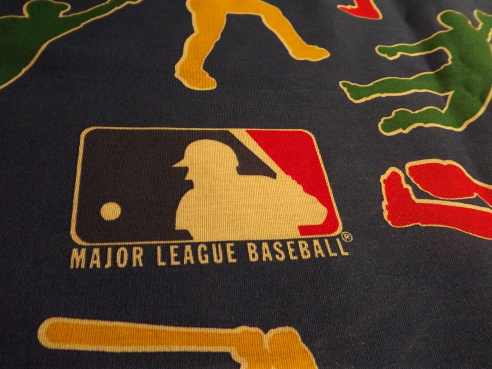MAJOR LEAGUE BASEBALL VALANCE by THE BIBB CO. 82Wx17