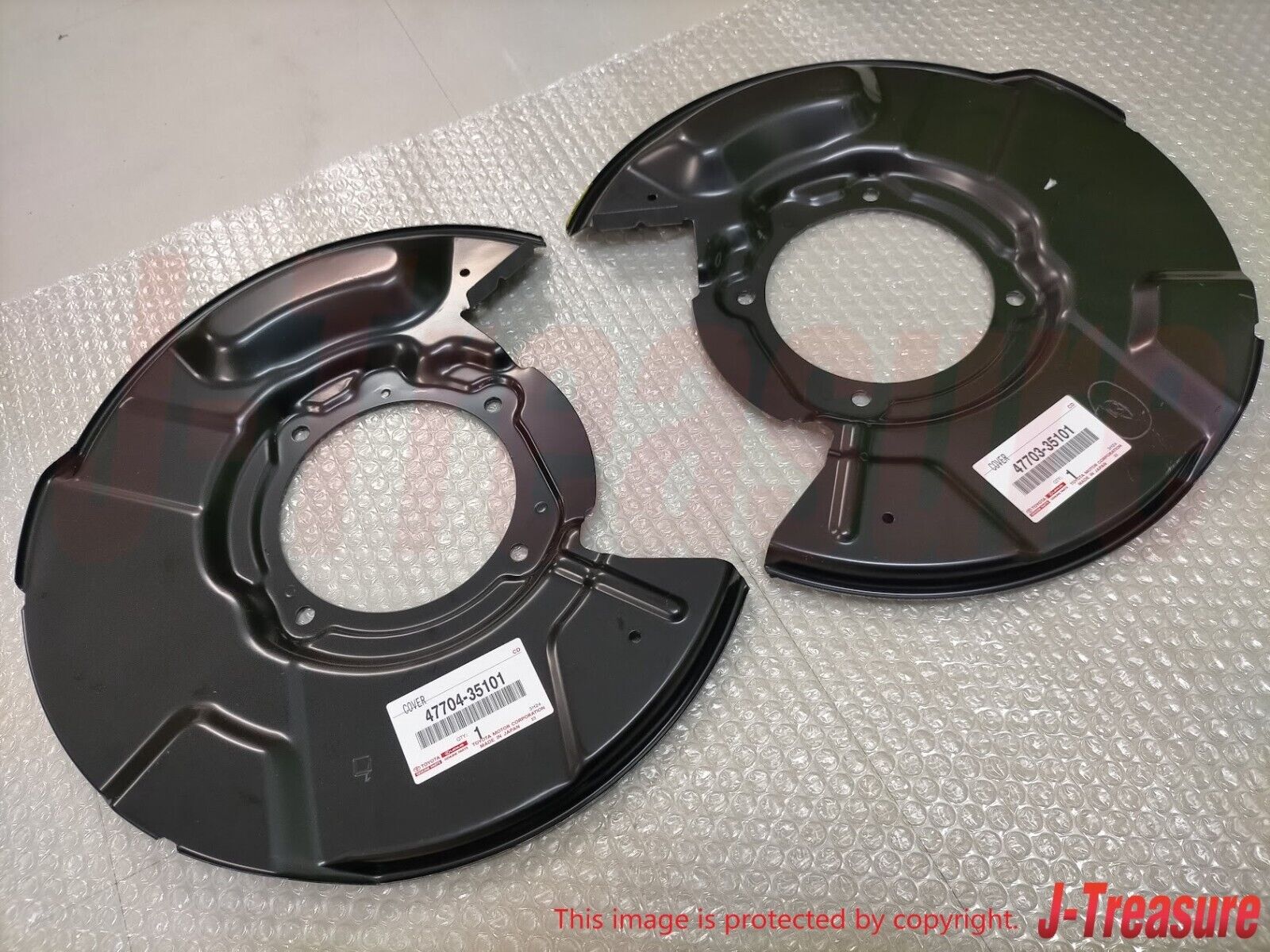 TOYOTA 4RUNNER KZN18# 96-02 Genuine Front Brake Dust Shield TOYOTA 4RUNNER KZN18# 96-02 Genuine Front Brake Dust Shield