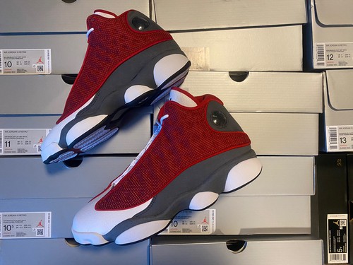 ایگرد | قیمت و خرید Jordan 13 RED FLINT 2021 DS NEW MENS GRADE SCHOOL 5y-13  *IN HAND* DJ5982-600