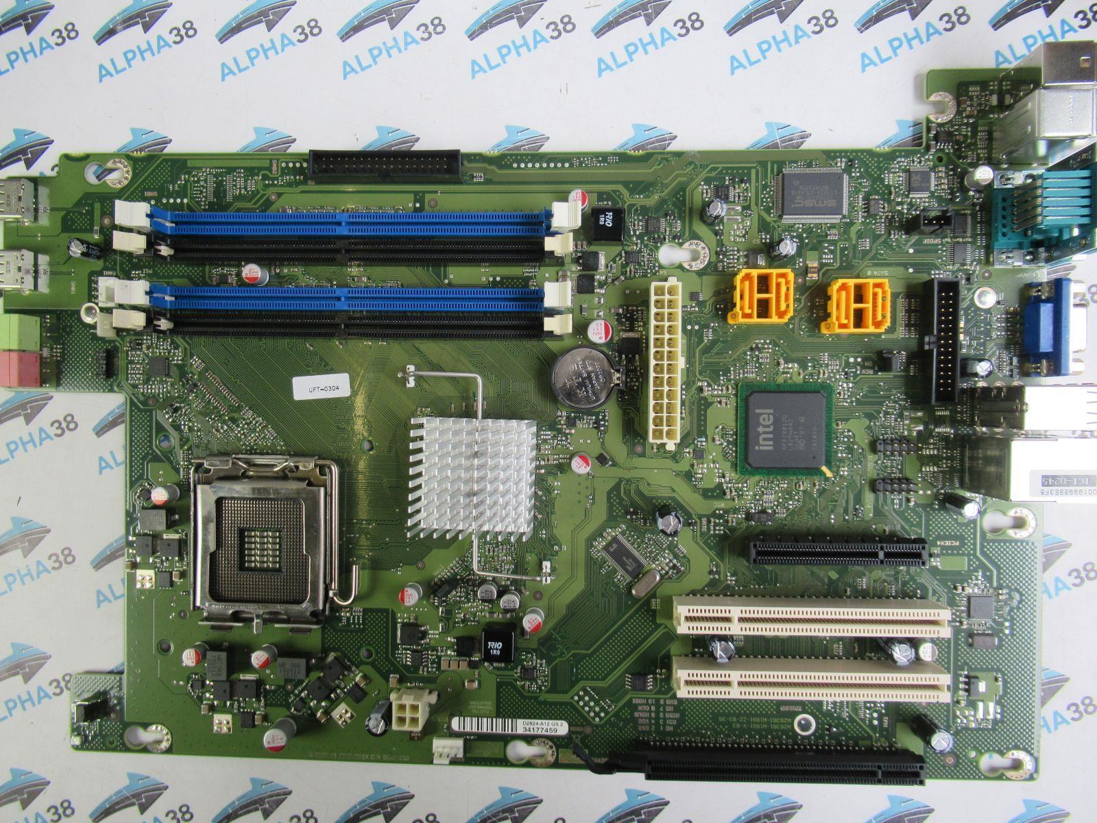Fujitsu D2824-A12 GS 2 4x DDR2 RAM Socket 775 Esprimo E5730 SFF Mainboard Fujitsu D2824-A12 GS 2 4x DDR2 RAM Socket 775 Esprimo E5730 SFF Mainboard