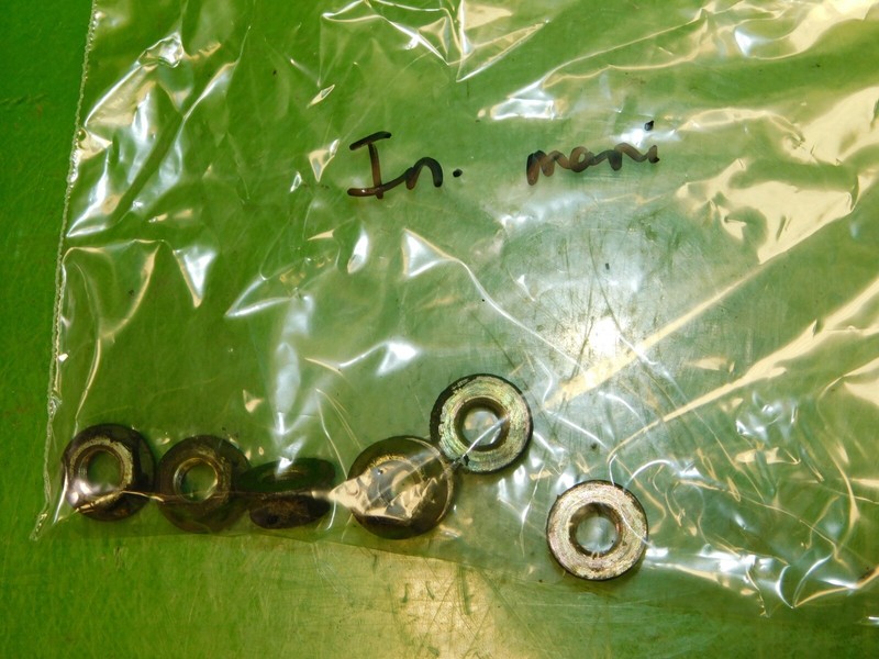 88-91 Civic CRX OEM engine motor intake manifold mount nuts SET