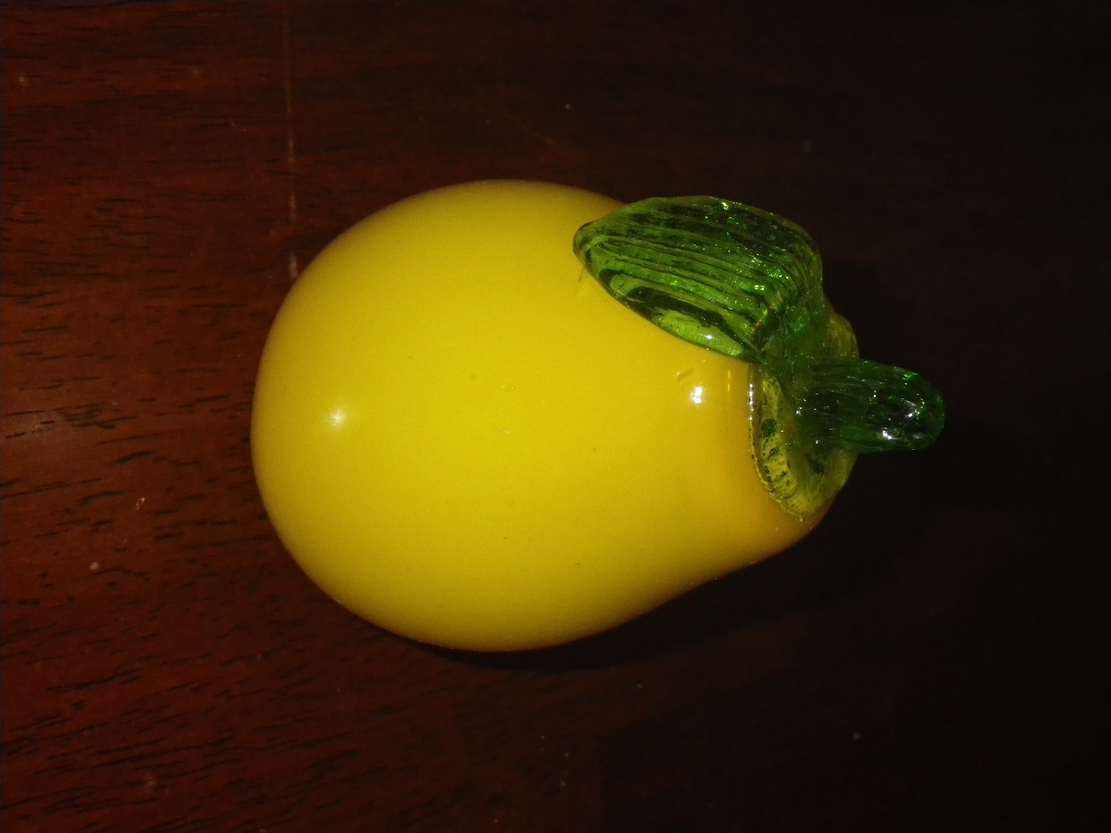 10 Vintage Lot Murano Style Blown Glass Fruits Vegetables Apple Lemon Grape more