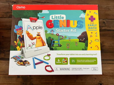 Osmo Early Math Learning Kit for iPad - 6 Educational Games STEM with Osmo Base