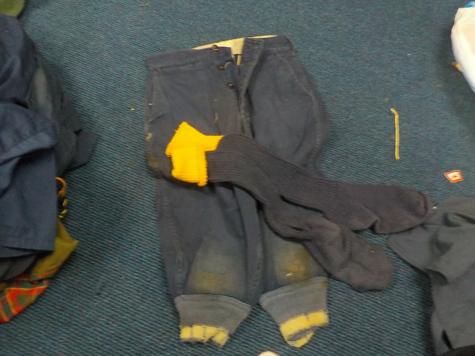 Scout Uniform Parts:  Lot 6, cub scout items