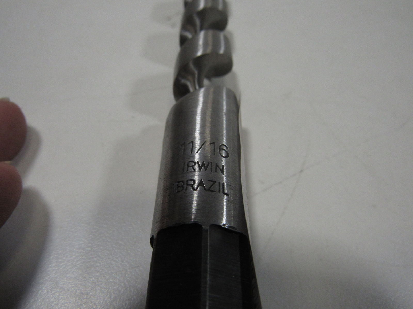 IRWIN Impact-Wrench Utility Pole Auger Bit, 11/16in Diameter - IRW47911