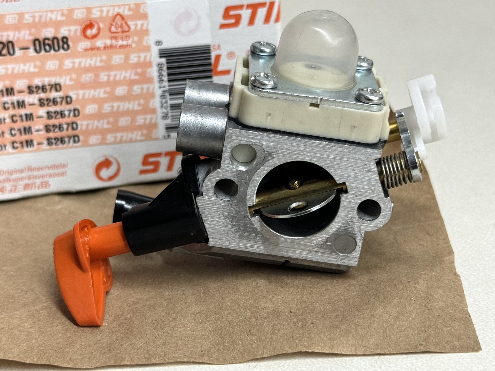 STIHL OEM ZAMA CARBURETOR 4144 120 0608 FOR C1M-S267D HT56 FC70 FC56 FS40 FS56 - Picture 4 of 5