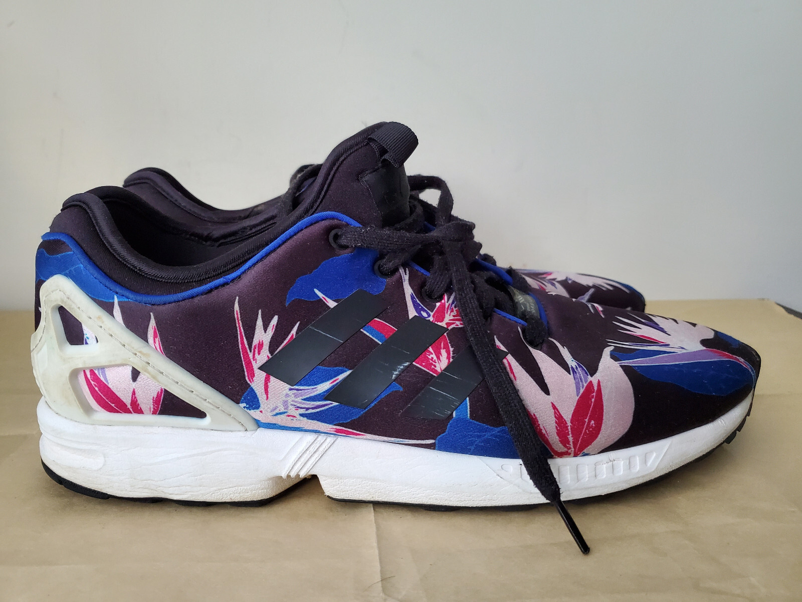 Adidas Originals ZX Flux TORSION Hawaiian Flowers Shoes Adidas Originals ZX Flux TORSION Hawaiian Flowers Shoes