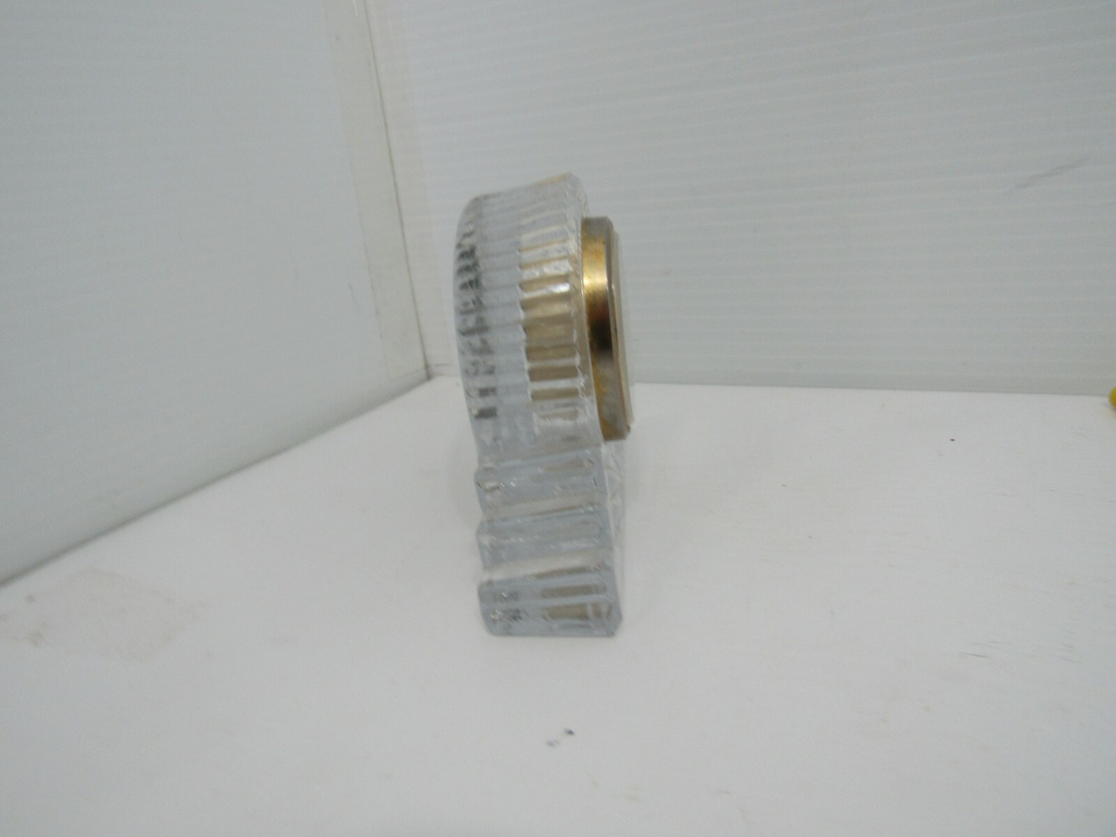 Godinger Crystal Legends Quartz Crystal Desk Clock