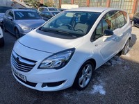 2014 Vauxhall Meriva 1.4i 16V Tech Line 5dr MPV Petrol Manual