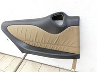 Mercedes C209 CLK 280 K 05-09 Coupe Seitenverkleidung Wandpappe Links Hinten Teils Cappuccino Leder Mercedes C209... Vorschau 2