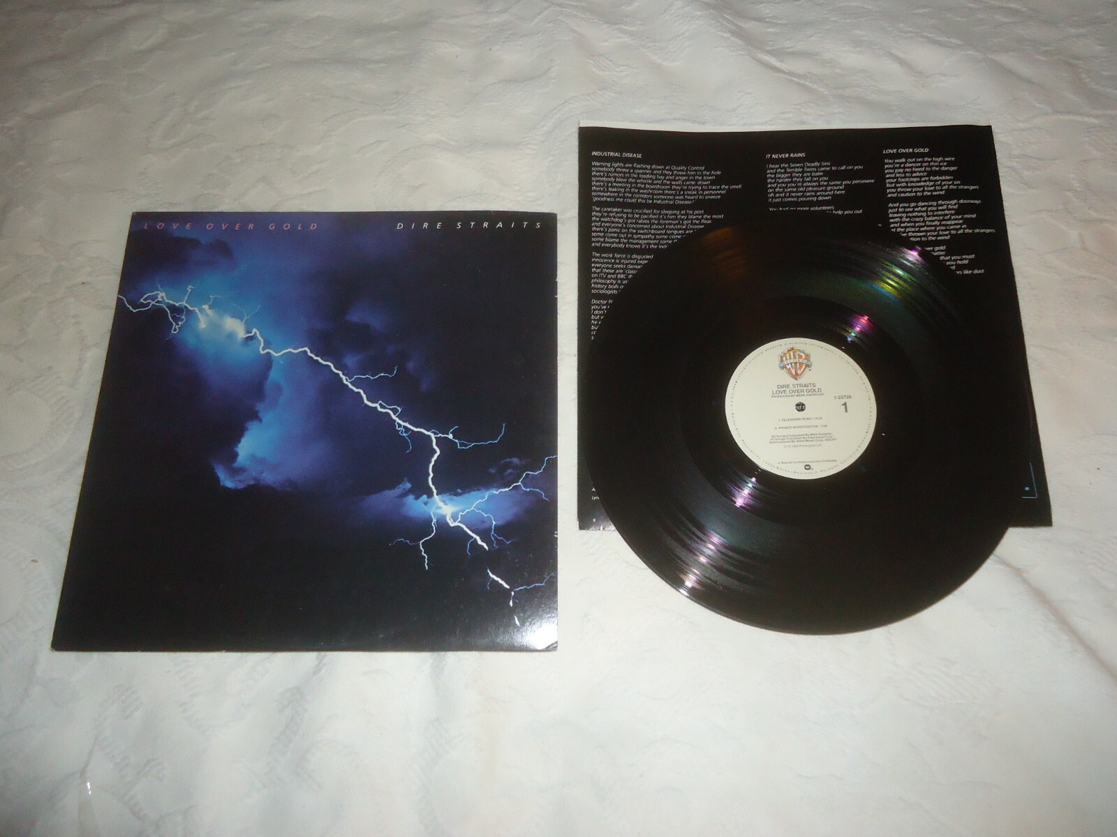 Dire Straits レコード DIRE STRAITS-LOVE OVER GOLD 1982 WARNER BROS. RECORDS LP 1