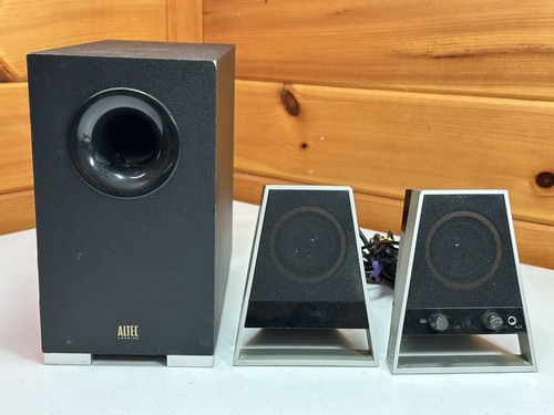 Altec Lansing VS2621 Computer Speakers - TESTED WORKS!!