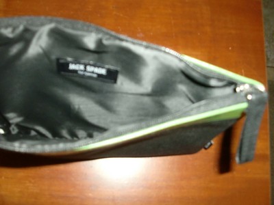 NWOT~JACK SPADE~ TOILETRY~AMENITY BAG FOR QANTAS~TRAVEL ZIP-UP BAG~LOGO~9