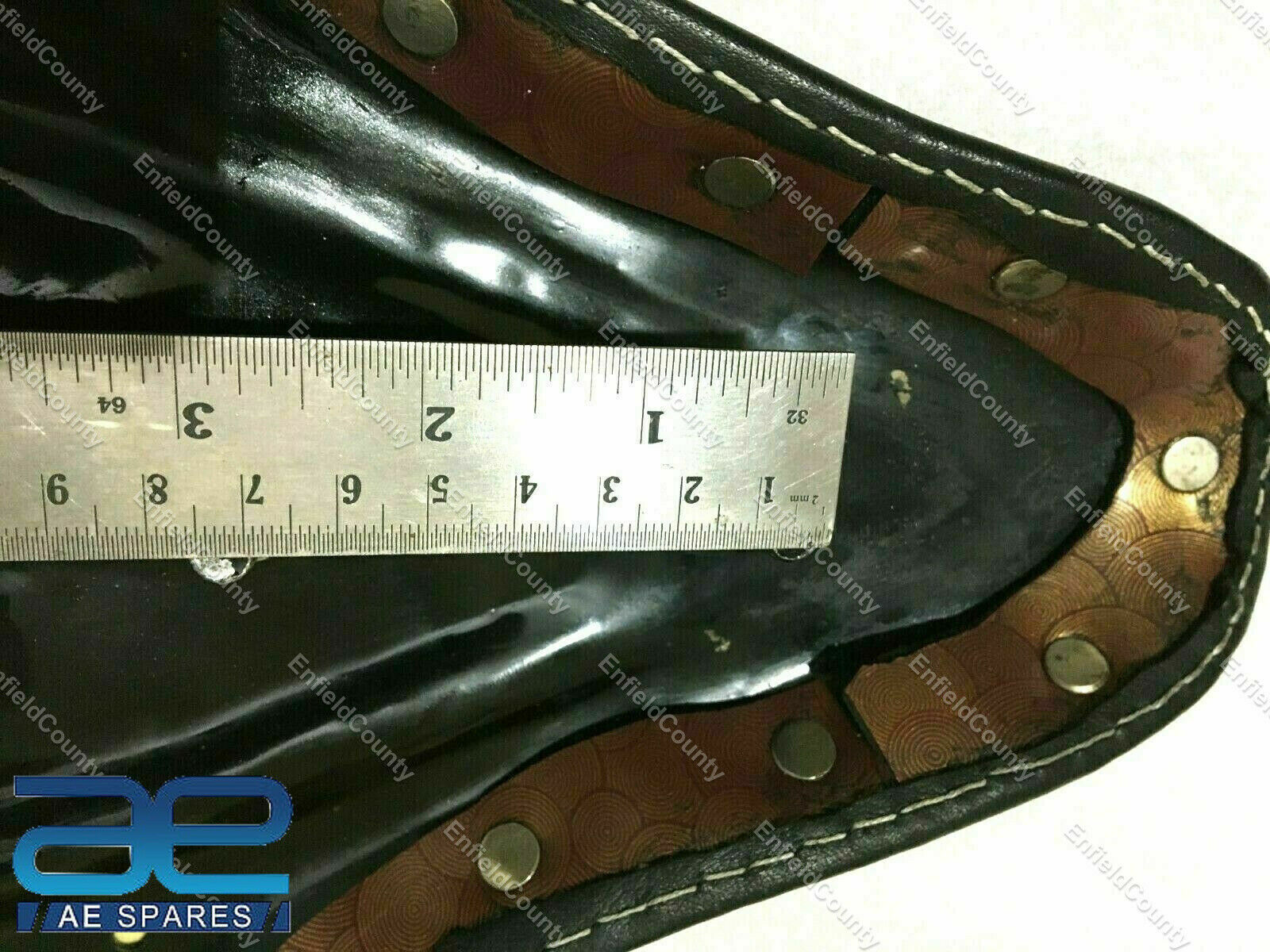 Genuine Leather Solo Seat FLATHEAD HARLEY WLA WLC VL UL EL WL KNUCKLEHEAD 
