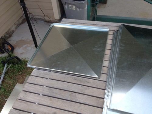 SUPPLY/RETURN AIR DUCT PLENUM 20 X 20 X 24 LONG With GALVANIZED 26 GAUGE