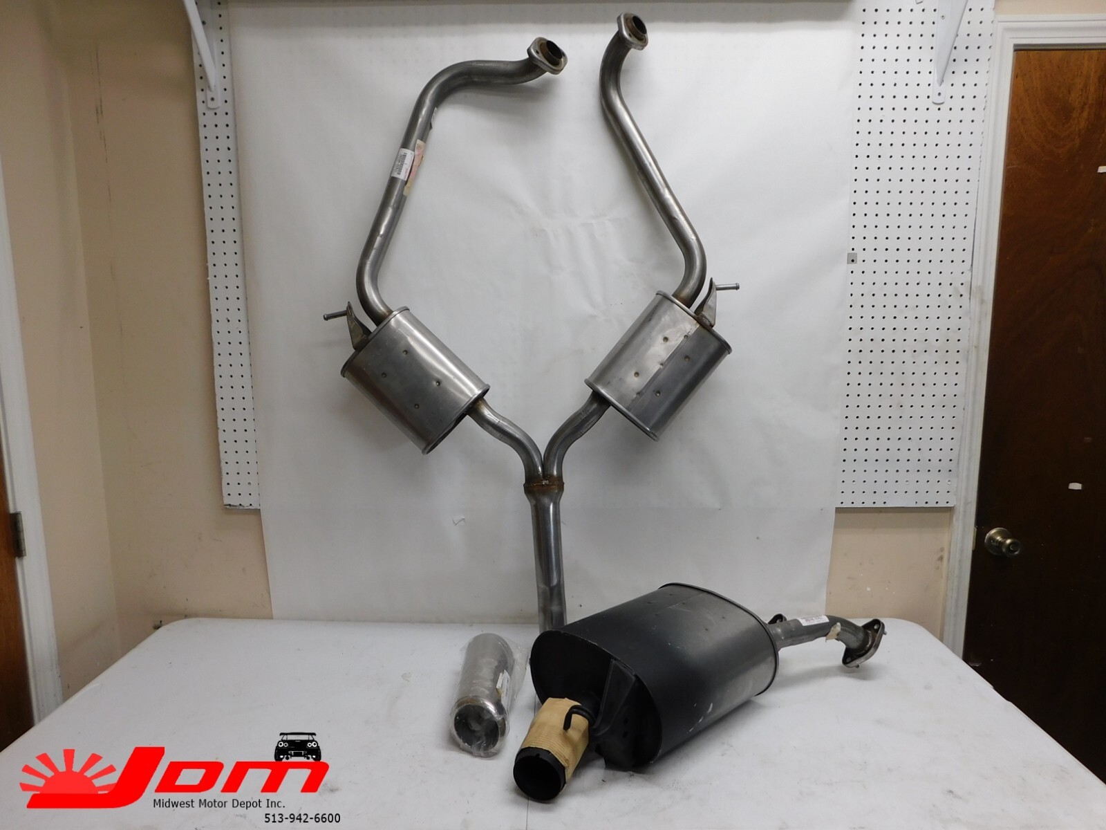 パーツ TOYOTA genuine 30prius g's main muffler. HKS Super Turbo Muffler EXHAUST For TOYOTA CHASER JZX100 1JZ