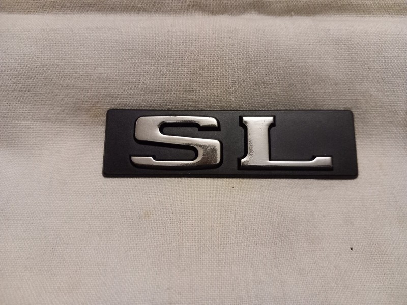 Logo Monogramme EmblÃ¨Me AdhÃ©Sif  Sl Peugeot 90 X 25 Mm