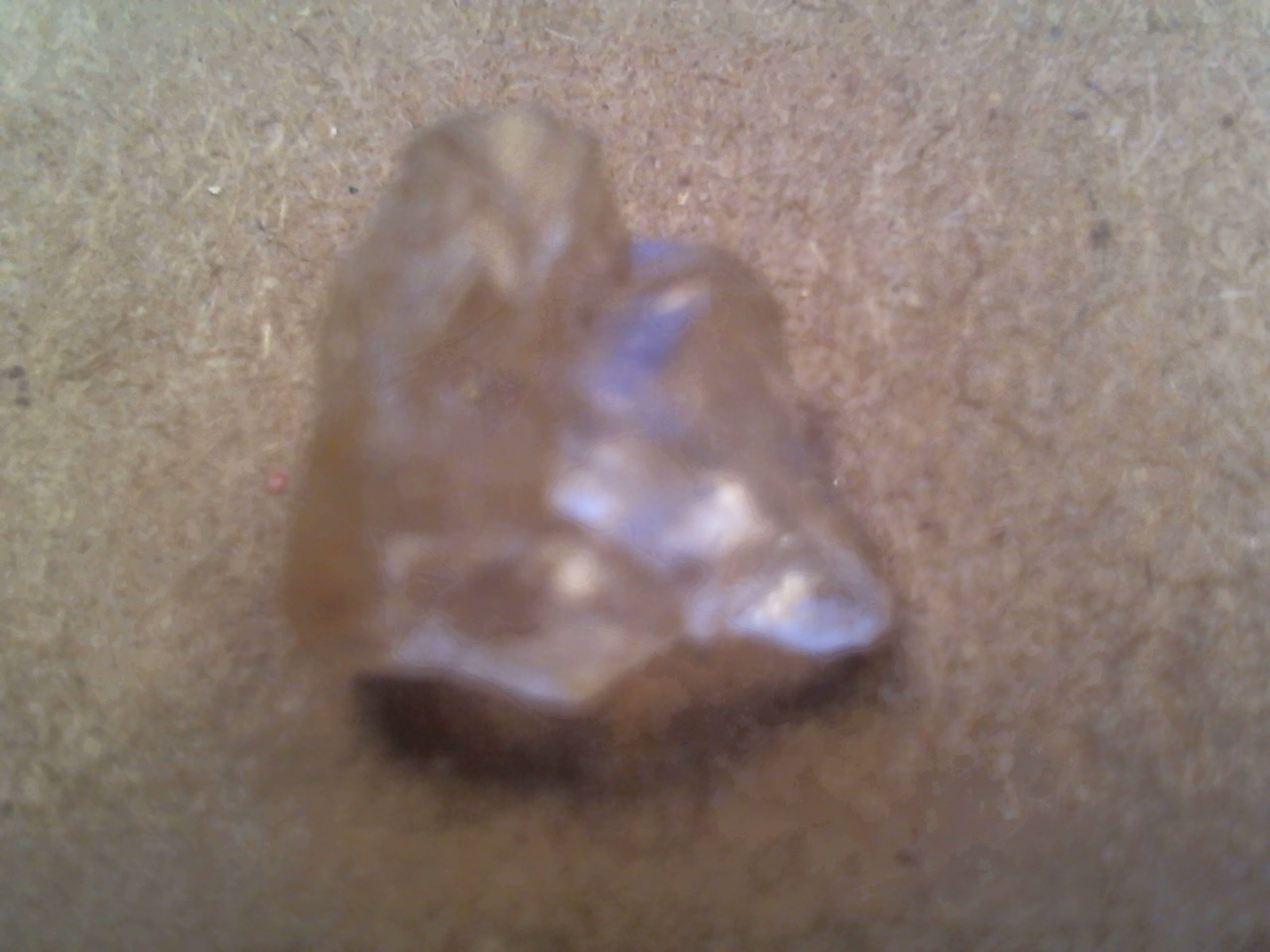 1.30 CT WHITE ROUGH DIAMOND GEM GRADE TRANSPARENT EYE CLEAN UNCUT UNTREATED