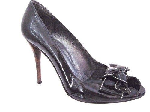 STUART WEITZMAN PearldropLoaferBlackPlatformSize7WithBox