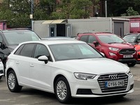 2016 Audi A3 1.6 TDI SE Technik Sportback 5dr Diesel S Tronic Euro 6 (s/s) (110