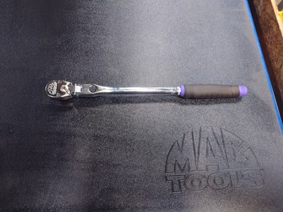 New* Mac Tools Locking Flexhead Purple 3/8 Ratchet XR1390LFPA