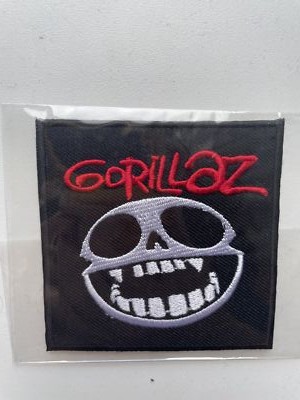 ROCKPATCH Gorillaz Patch Embroidered Punk Alternative Rock Hip Hop
