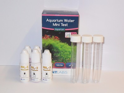 NT Labs Mini Test Kit 120 Tests For Freshwater & Tropical Aquariums Fish