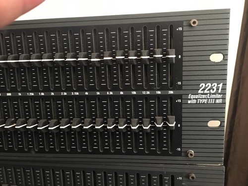 dbx 2231 EQ/Limiter Type 3 N/R Equalizer