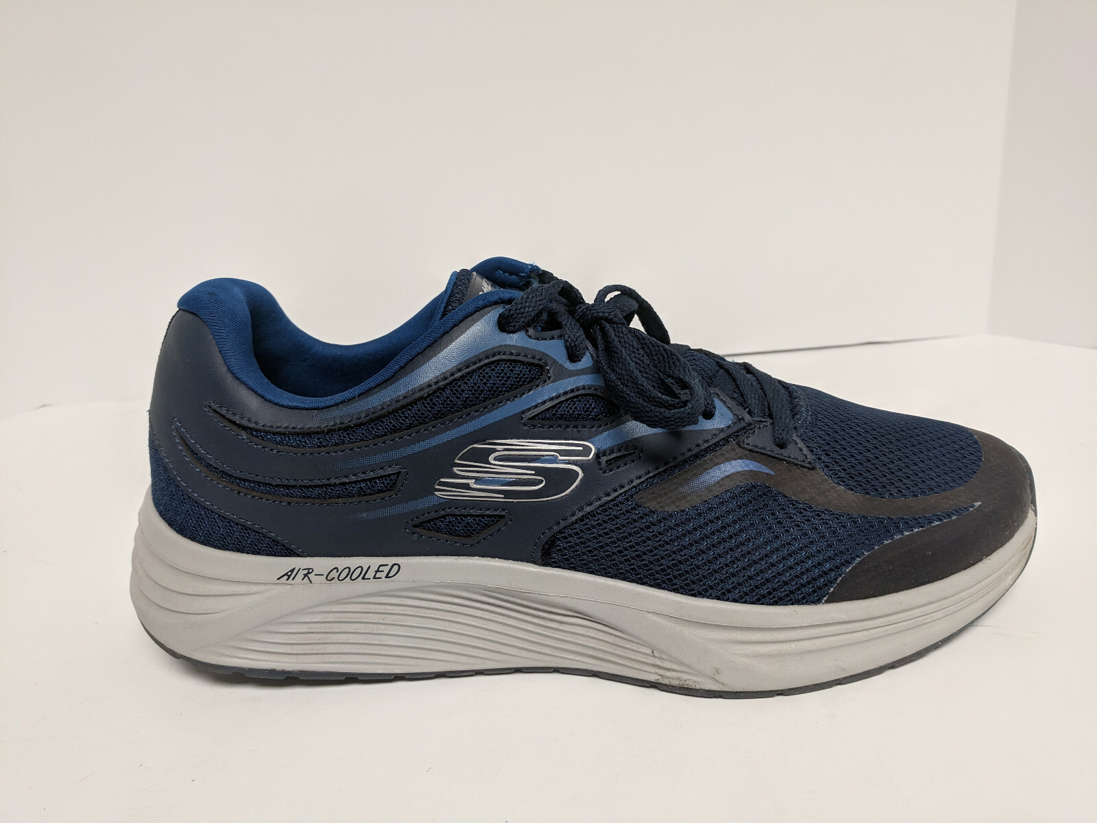 KONAMI - k.s.k Skechers Skyline Cross Trainer Shoes, Navy, Mens 9.5 M | eBay