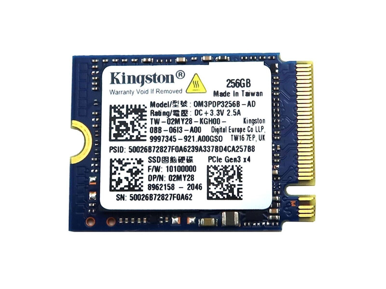 PCパーツ Kingston SSD KINGSTON WINDOWS 10 256GB SATA M.2 SSD SOLID STATE DRIVE RBU