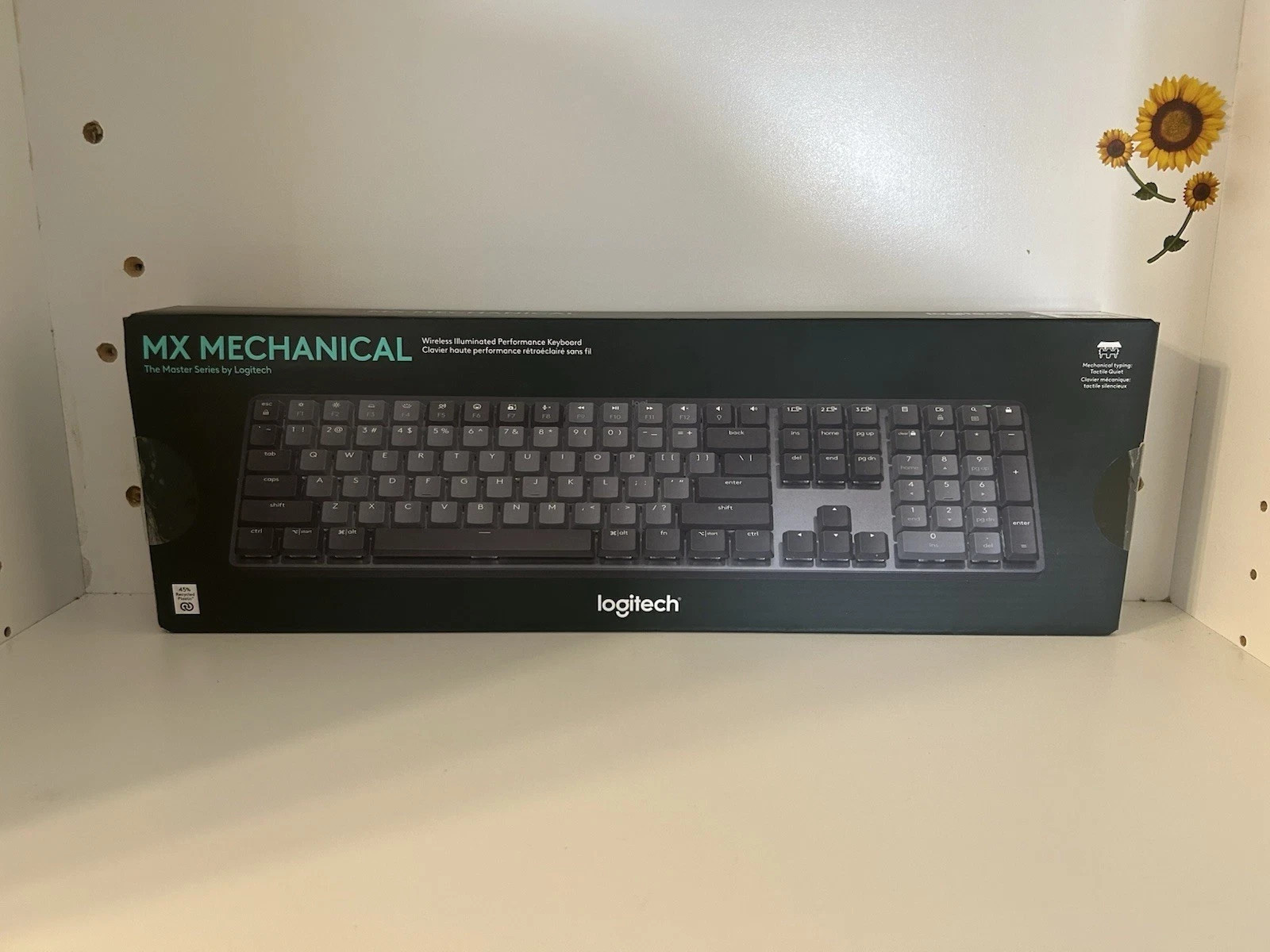 新品 Logitech MXKeys Wireless Illuminated Logitech MX Keys Mini Wireless Keyboard Illuminated Graphite