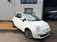 2015 Fiat 500 1.2 Lounge Euro 6 (s/s) 3dr HATCHBACK Petrol Manual