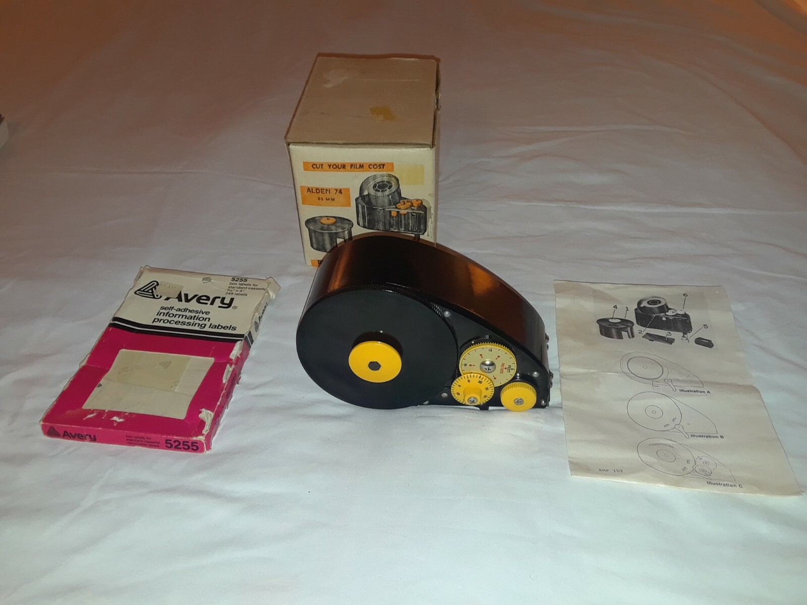 Alden 74 Bulk Film Daylight Loader - Original Box & Instructions  Free shipping