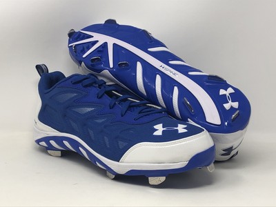 

Женские бейсбольные кроссовки Under Armour Spine Metal, королевский/белый, 12,5 B, США, Royal/white