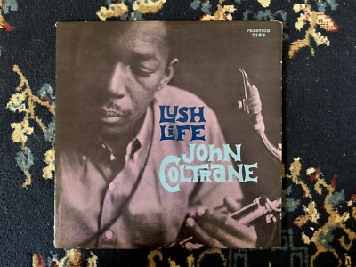 John Coltrane Lush Life LP Vinyl Record Prestige Mono 7188 Jazz 1961 